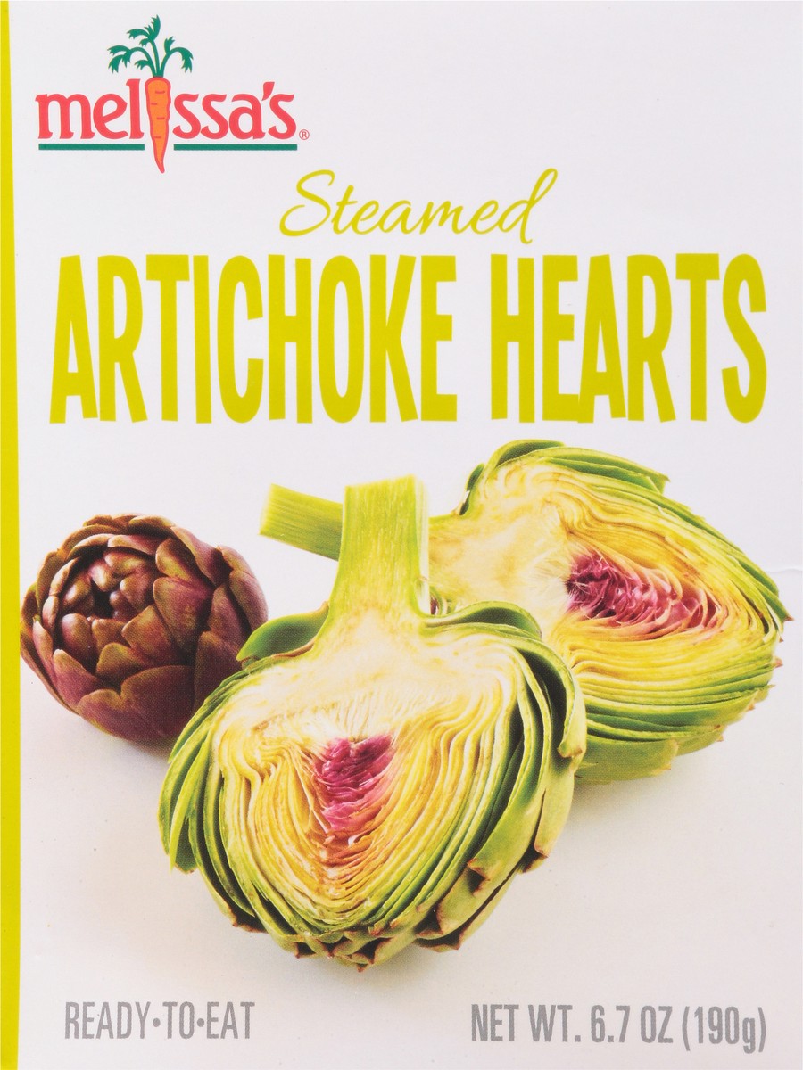 slide 7 of 13, Melissa's Steamed Artichoke Hearts 6.7 oz, 6.7 oz