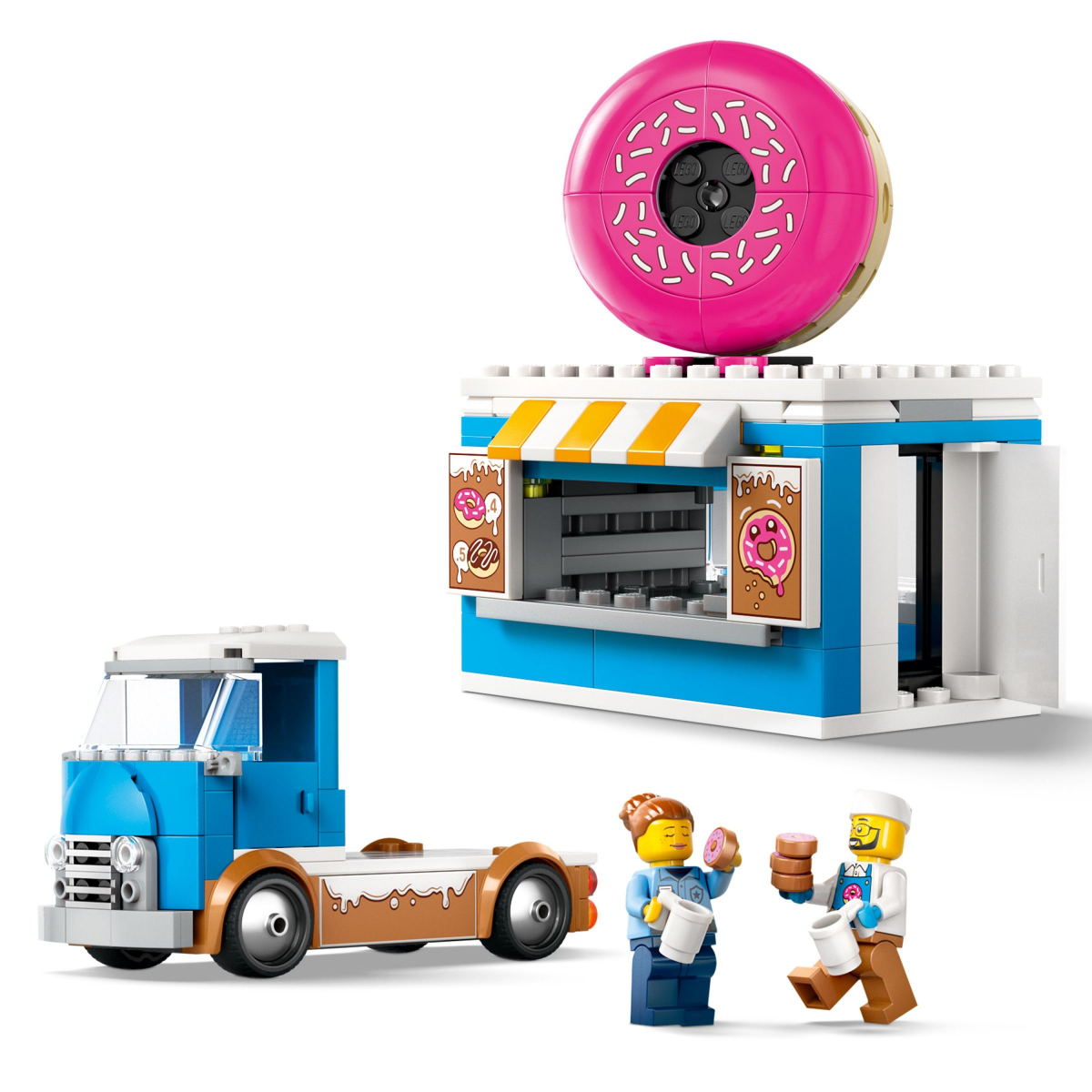 slide 21 of 21, LEGO City Donut Truck Building Toy 60452, 1 ct