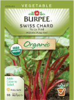 slide 1 of 1, Burpee Organic Ruby Red Swiss Chard Seeds, 1 ct