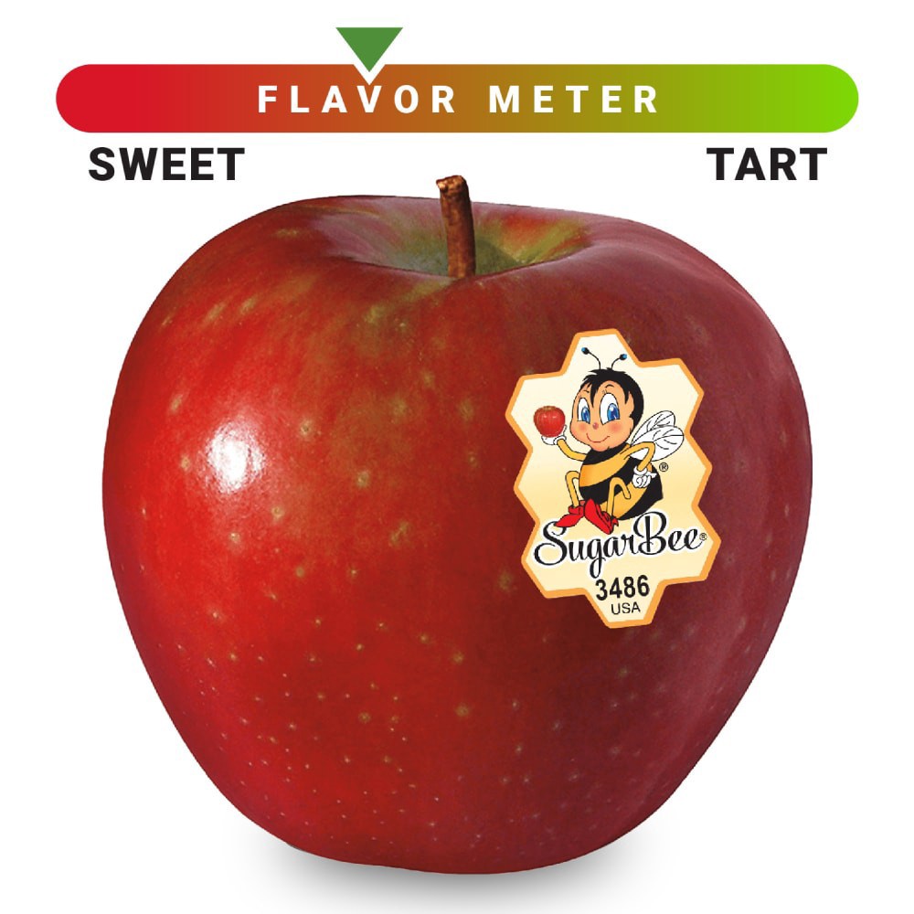slide 3 of 4, Main Plu Sugar Bee Apples, 1 ct