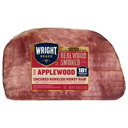 WRIGHT APPLEWOOD SLICED HAM QTR