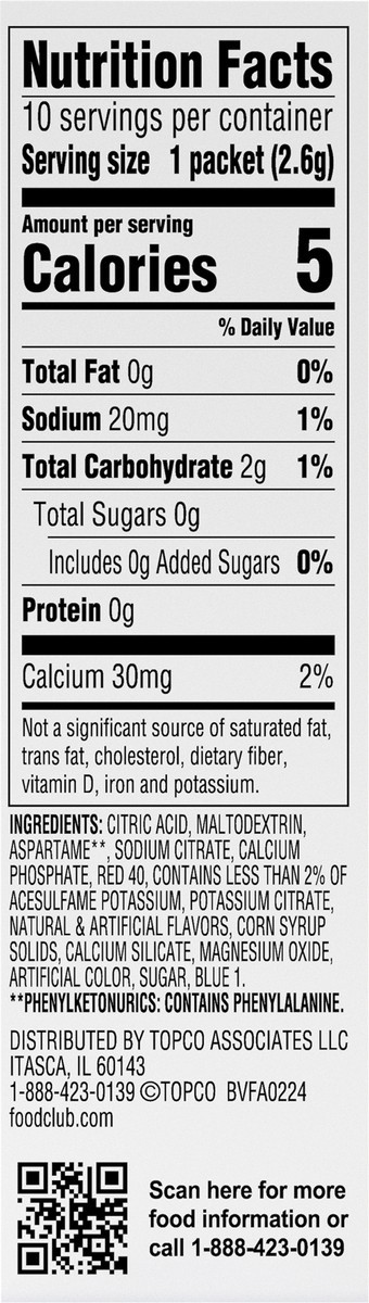 slide 6 of 12, Food Club +h To Go!, Fruit Punch Low Calorie Drink Mix- 10 ct, 10 ct