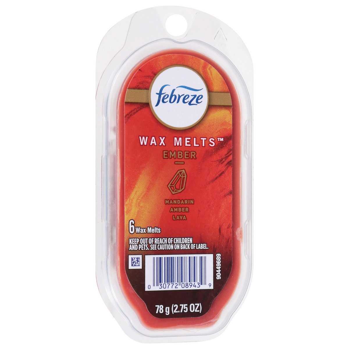 slide 7 of 12, Febreze Ember Wax Melts 6 ea, 6 ct