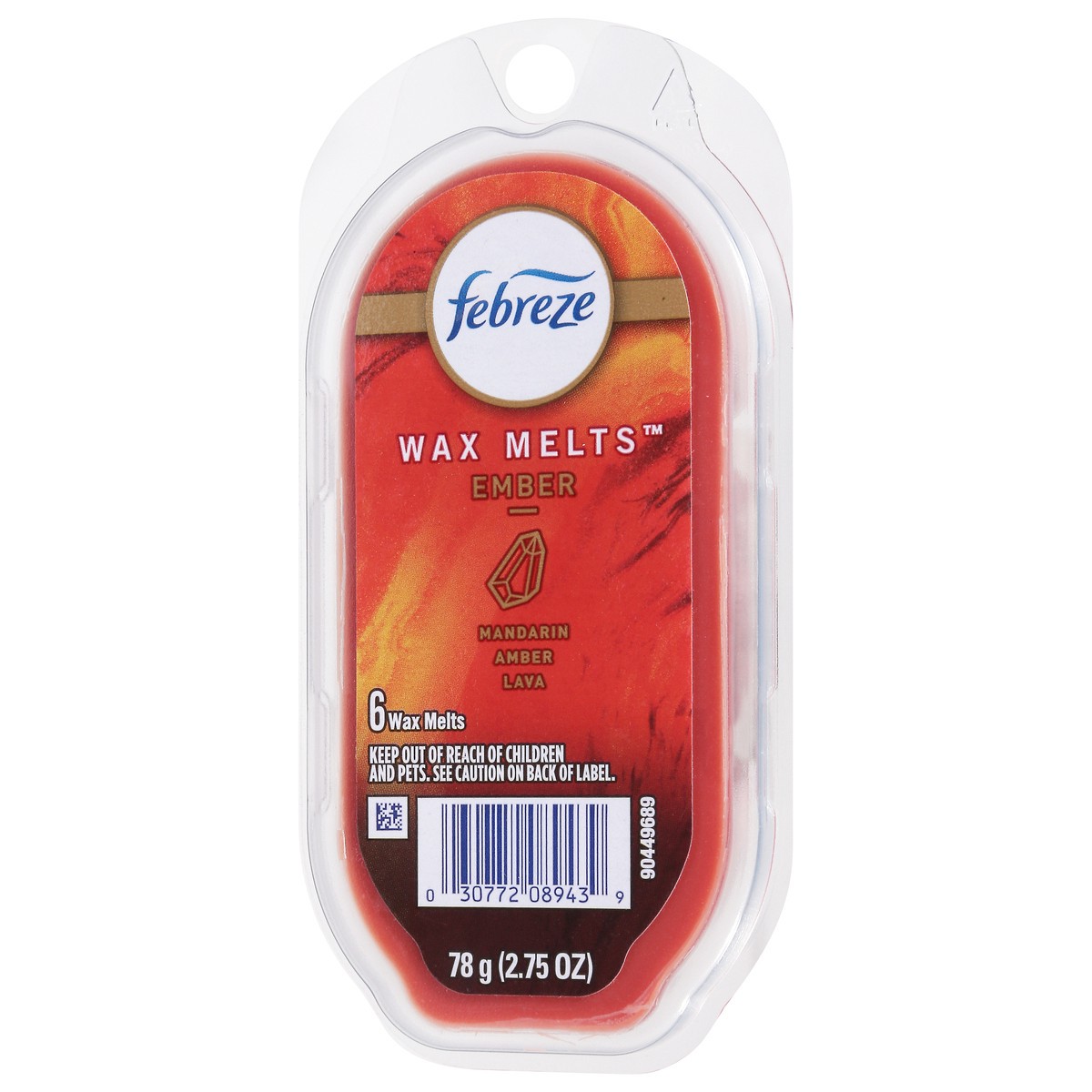 slide 2 of 12, Febreze Ember Wax Melts 6 ea, 6 ct