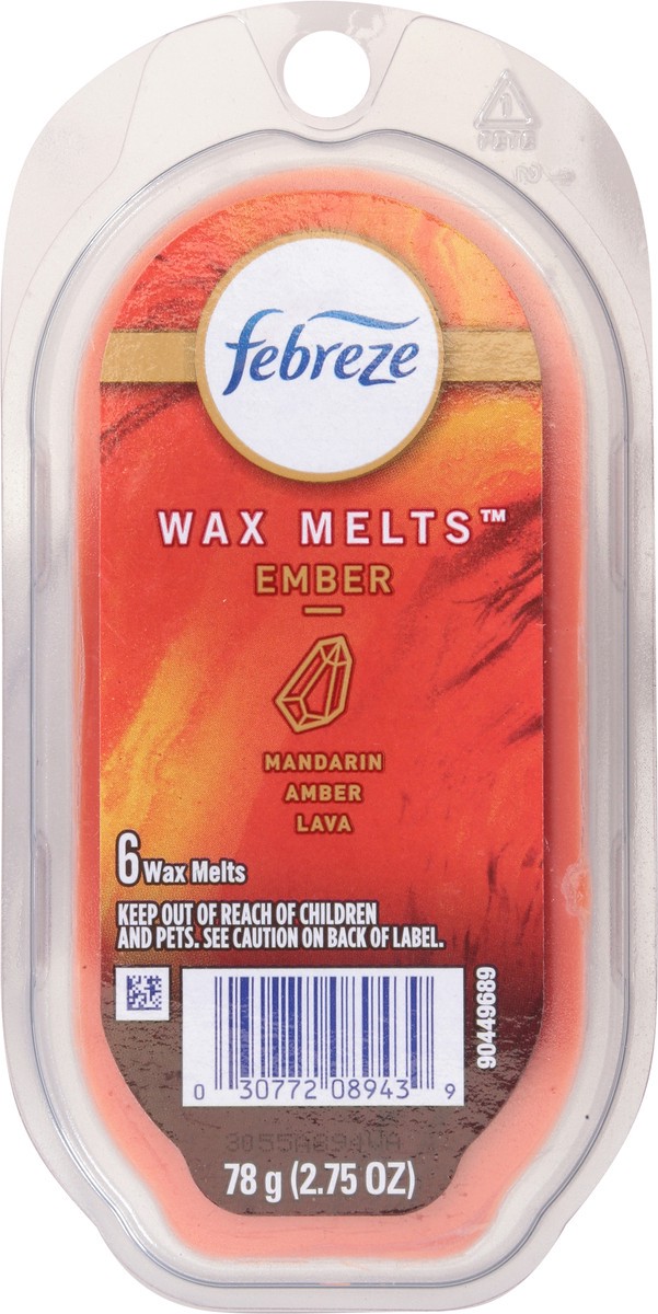slide 3 of 12, Febreze Ember Wax Melts 6 ea, 6 ct