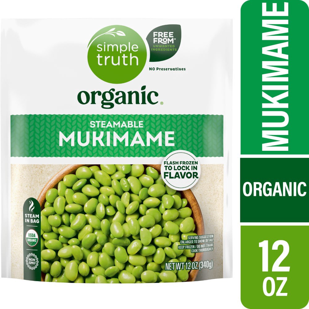 slide 6 of 6, Simple Truth Freshly Frozen Organic Mukimame, 12 oz
