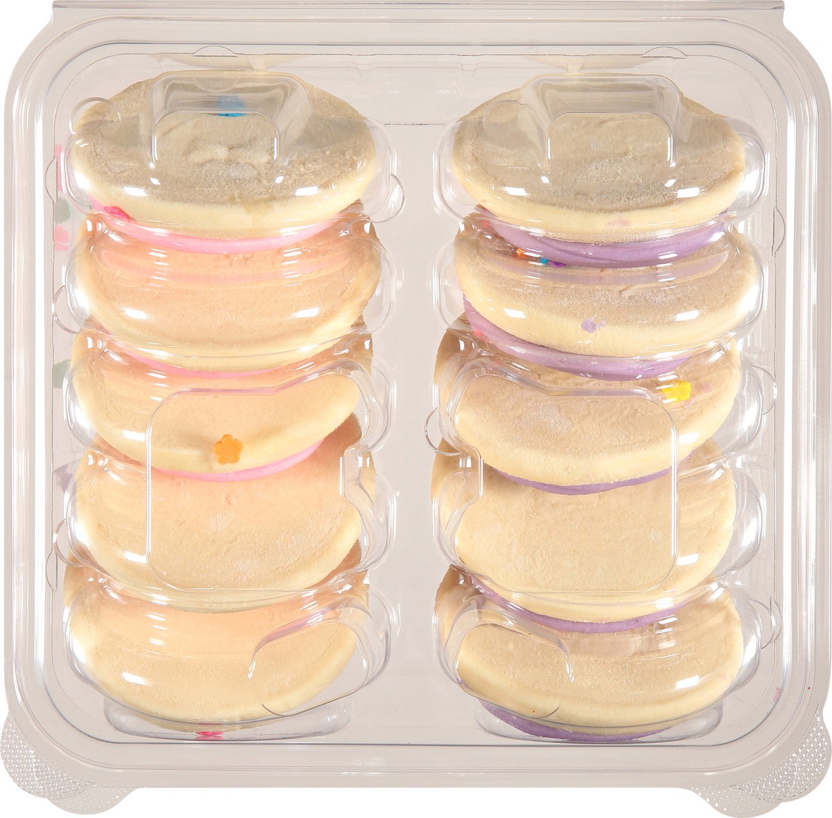 slide 5 of 9, Sweet P's Bake Shop Spring Lavender/Pink Frosted Sugar Cookies 13.5 oz, 13.5 oz