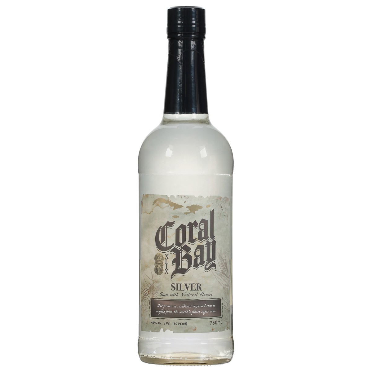 slide 6 of 11, Coral Bay Silver Rum 750 ml, 750 ml