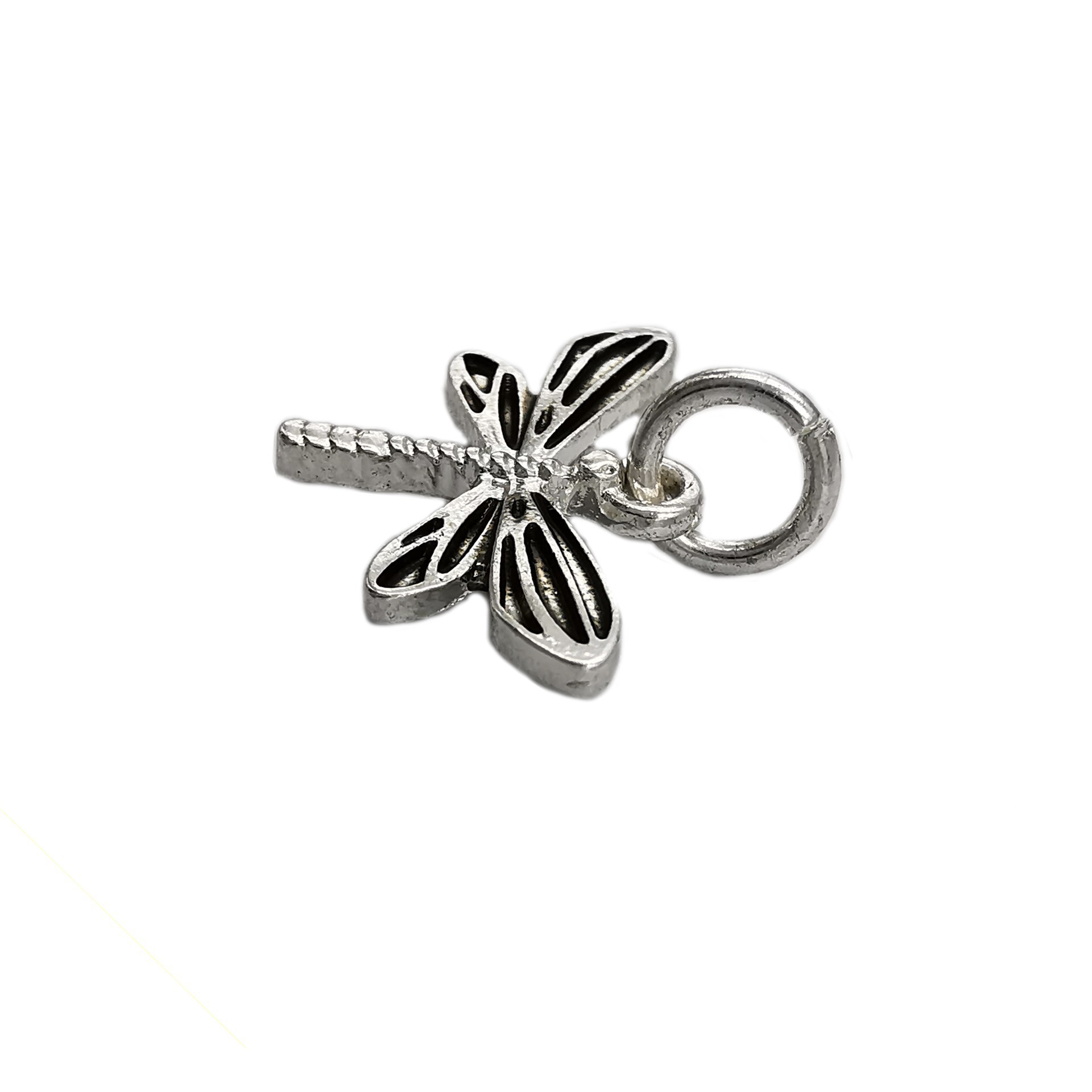 slide 3 of 4, Charmalong Silver Plated Dragonfly Charm By Bead Landing, 0.61 in x 0.68 in x 0.2 in