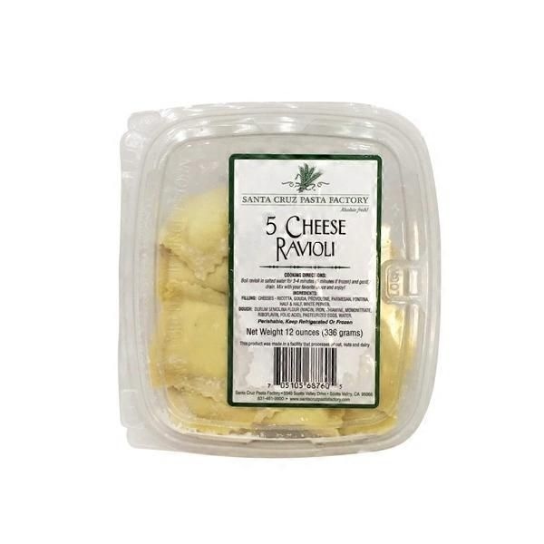 Santa Cruz Organic Pasta Factory 5 Cheese Ravioli 12 oz Shipt