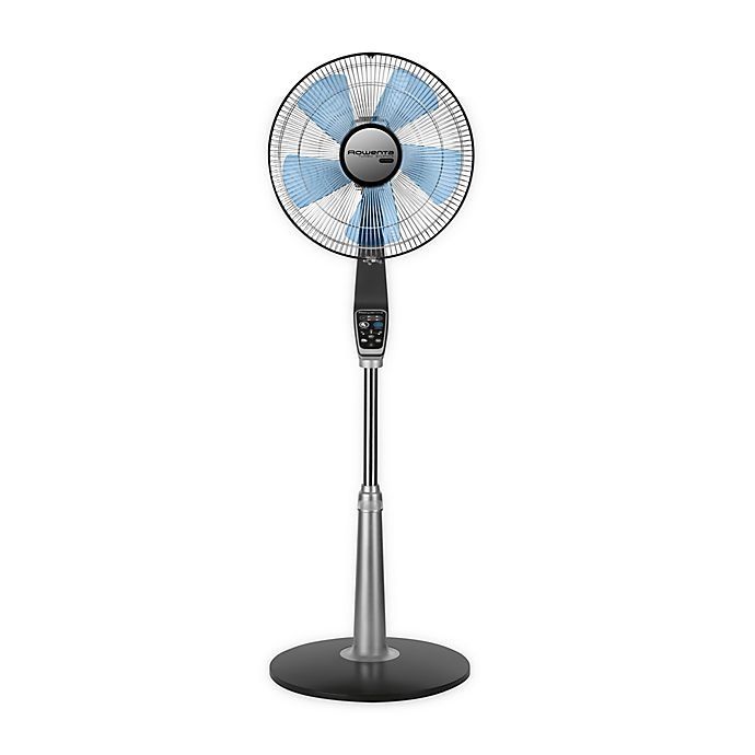 slide 1 of 5, Rowenta Turbo Silence Extreme Stand Fan - Silver/Grey, 16 in