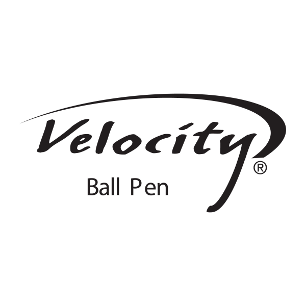slide 2 of 4, BIC® Velocity® Retractable Ballpoint Pens, Medium Point, 1.0 mm, Assorted Barrels, Blue Ink, Pack Of 12, 12 ct