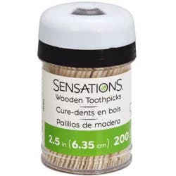 Sensations Wooden Toothpicks 200 ea