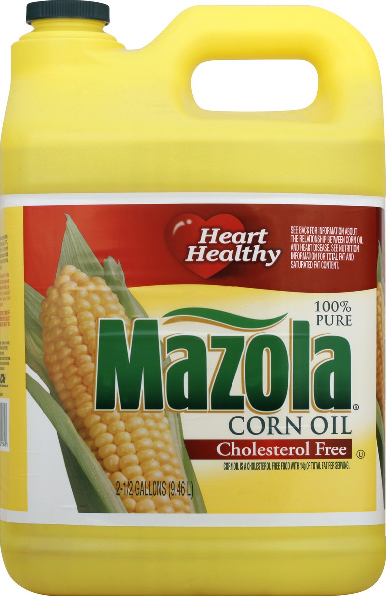 slide 5 of 13, Mazola 100% Pure Corn Oil, 2.5 gal