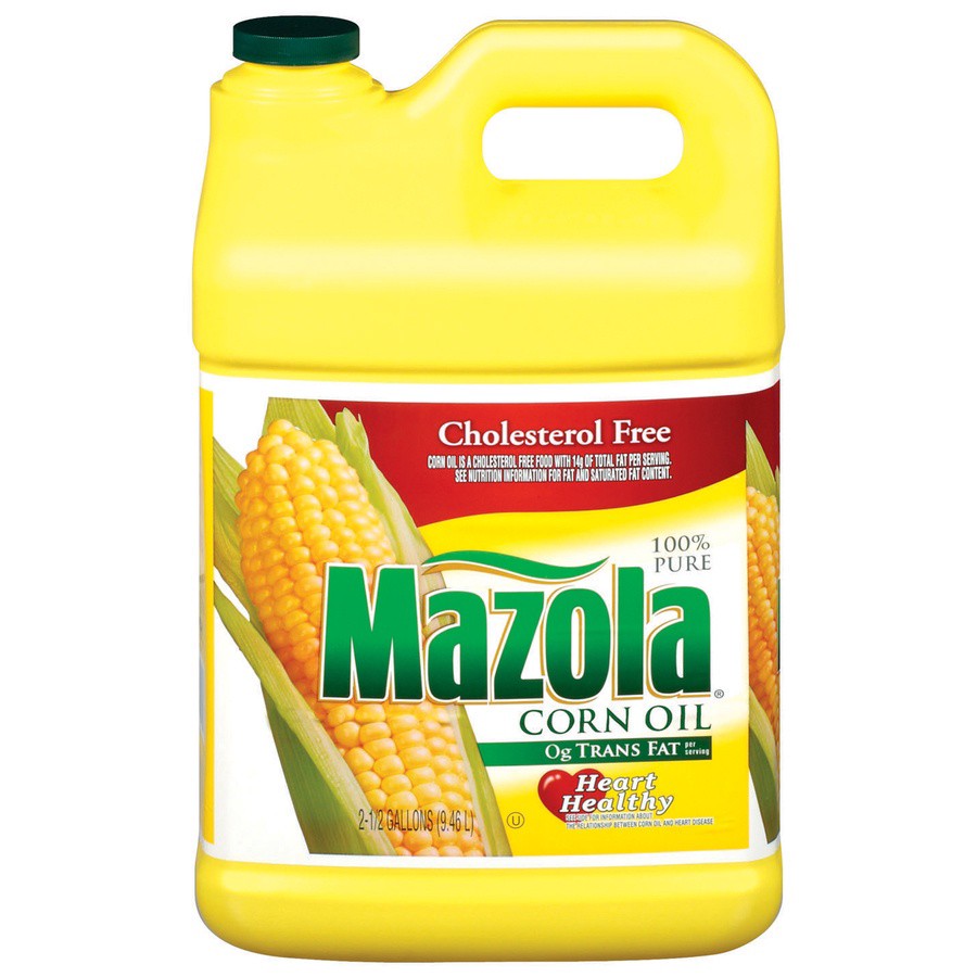 slide 1 of 13, Mazola 100% Pure Corn Oil, 2.5 gal