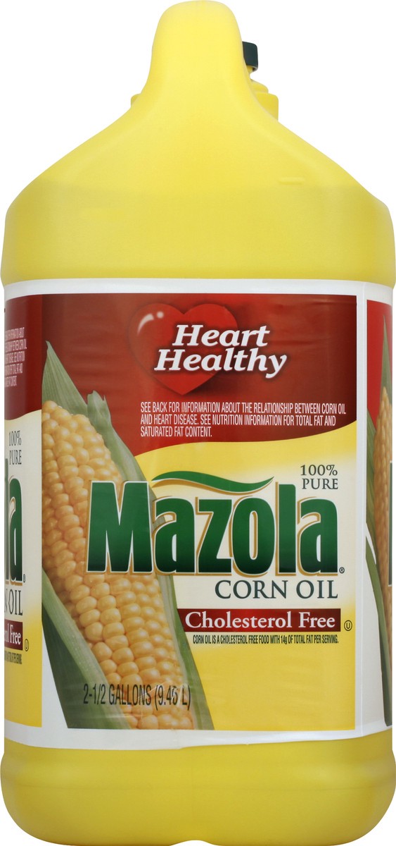 slide 8 of 13, Mazola 100% Pure Corn Oil, 2.5 gal