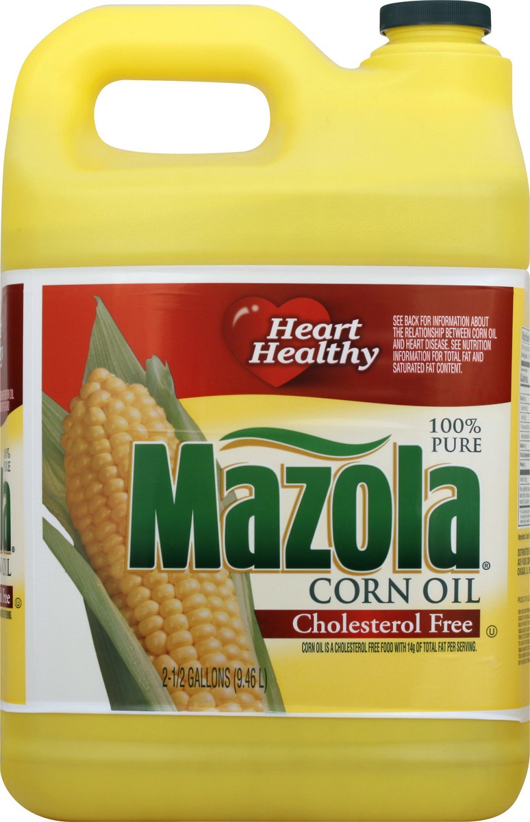 slide 11 of 13, Mazola 100% Pure Corn Oil, 2.5 gal