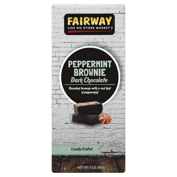 slide 1 of 1, Fairway Bar Dark Peppermint Brwnie, 3 oz