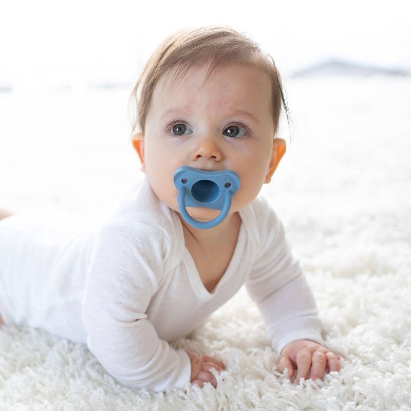 slide 6 of 15, Dr Brown HappyPaci 3-Pack Blue, 3 ct