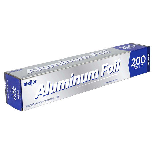 slide 4 of 13, Meijer Standard Aluminum Foil, 200 sq ft