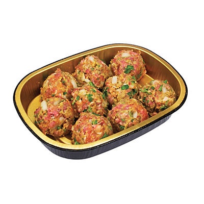 slide 1 of 1, H-E-B Meal Simple Prime Beef and Pork Italian Style Meatballs, per lb