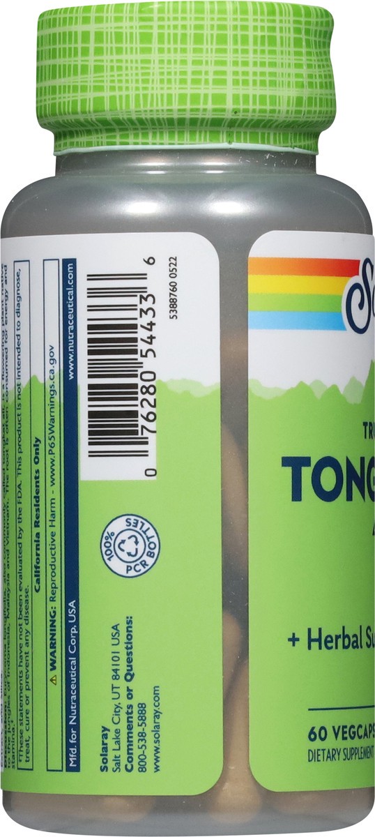 slide 6 of 13, Solaray Tongkat Ali, 60 ct