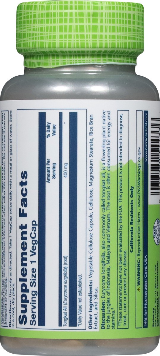 slide 2 of 13, Solaray Tongkat Ali, 60 ct