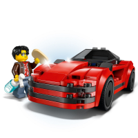slide 2 of 21, LEGO City Red Sports Car Building Toy 60448, 1 ct
