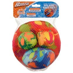 Banzai Combo Pack 3+ Splash Ball Set 4 CT 4 ea