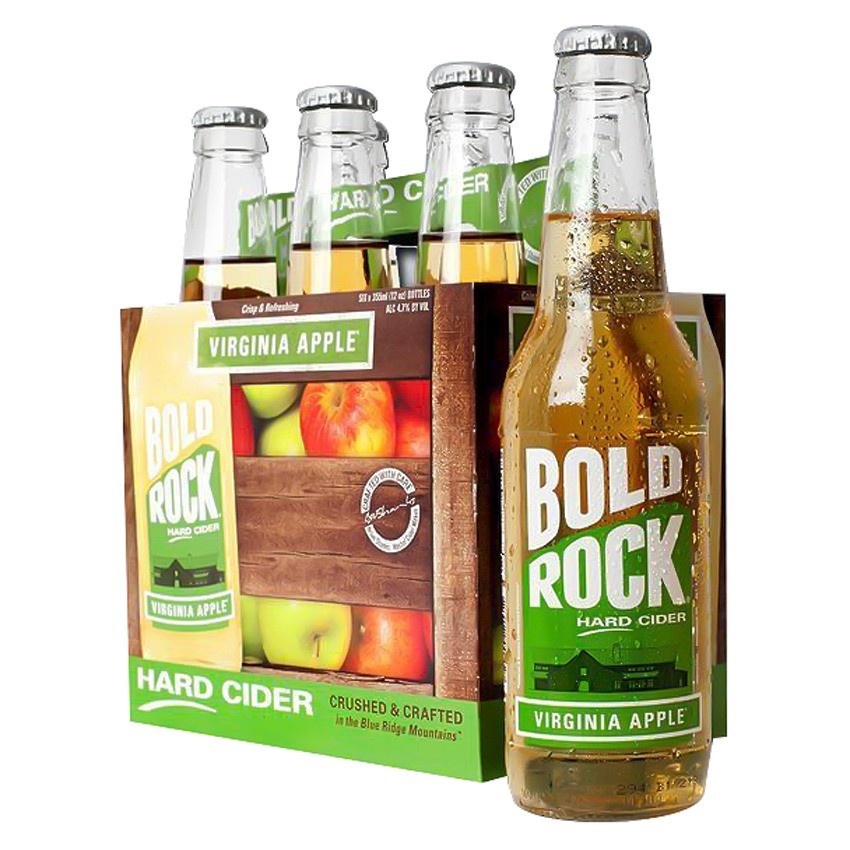 slide 1 of 1, Bold Rock Hard Cider Seasonal Bottles, 6 ct; 12 oz