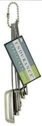 RSVP Spice Measuring Spoons 6 pc