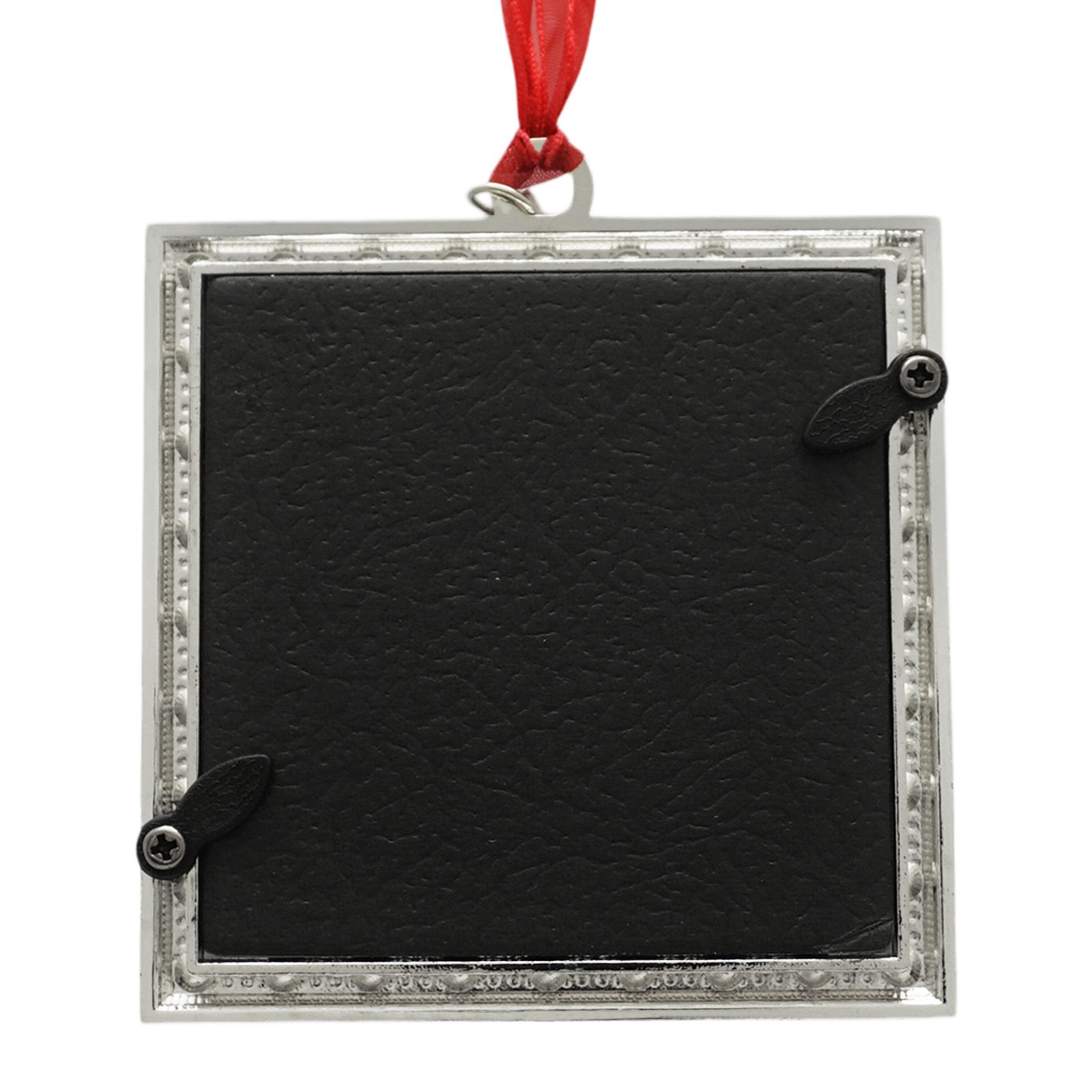 slide 2 of 3, 2.5" X 2.5" Silver Square Jeweled 2025 Ornament Frame By Studio Decor, 2.5 in x 2.5 in