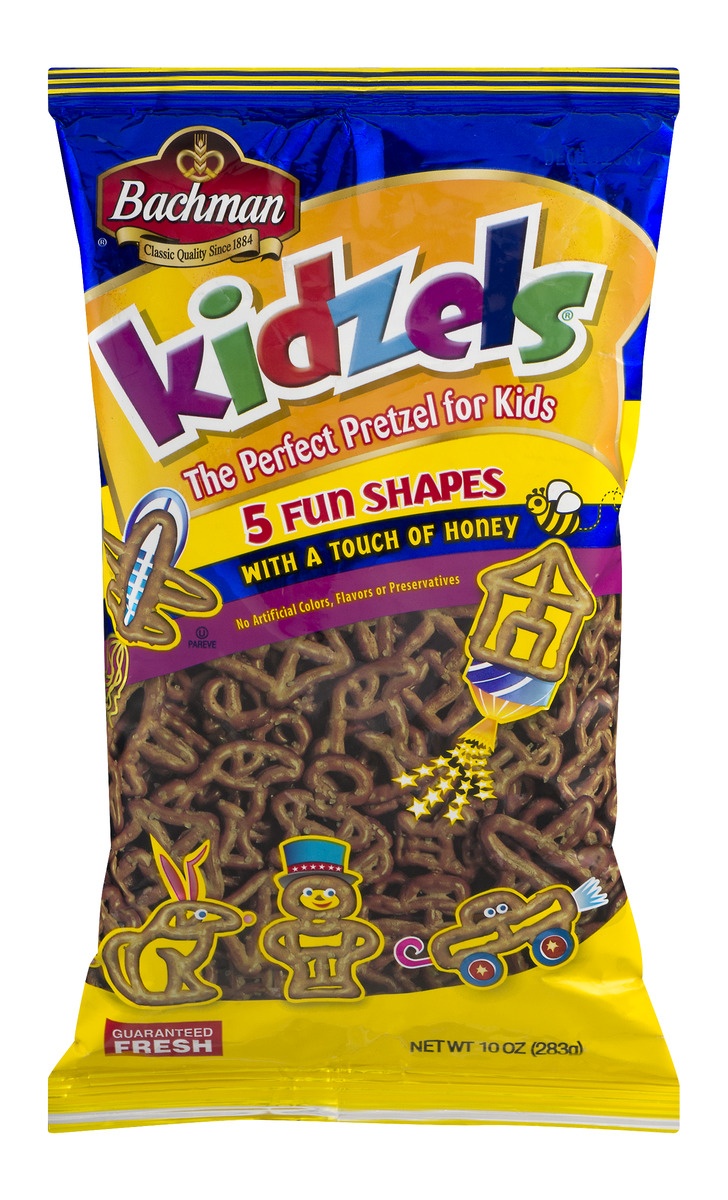 slide 1 of 1, Bachman Kidzels Pretzels For Kids, 10 oz