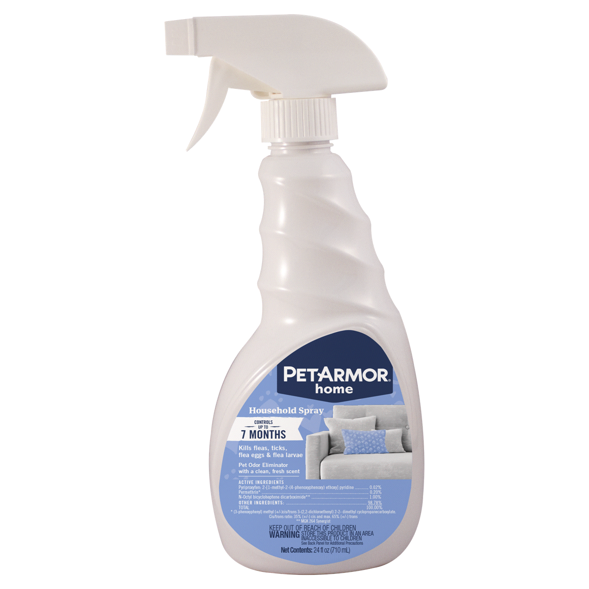 slide 1 of 2, PetArmor Home Household Spray Clean Fresh Scent, 24 fl oz