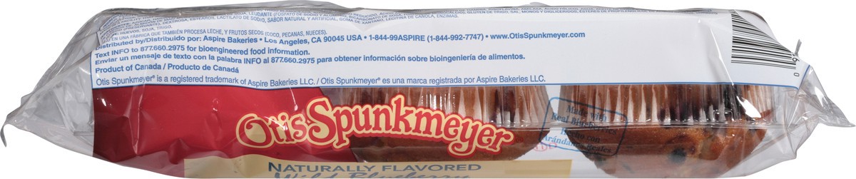 slide 4 of 9, Otis Spunkmeyer Blueberry Muffins 3Pk, 12 oz