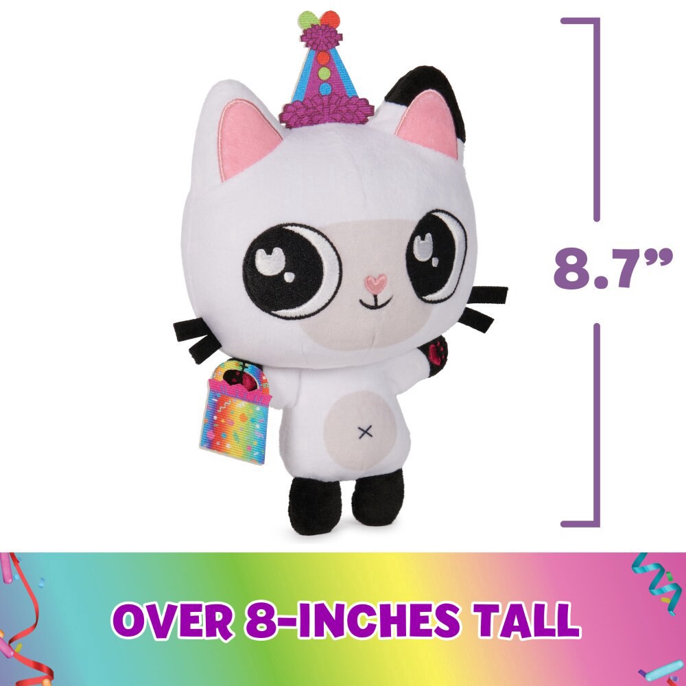 slide 5 of 6, Gabby's DollhouseCelebration Series Pandy Paws Purr-ific Party Plush, 1 ct
