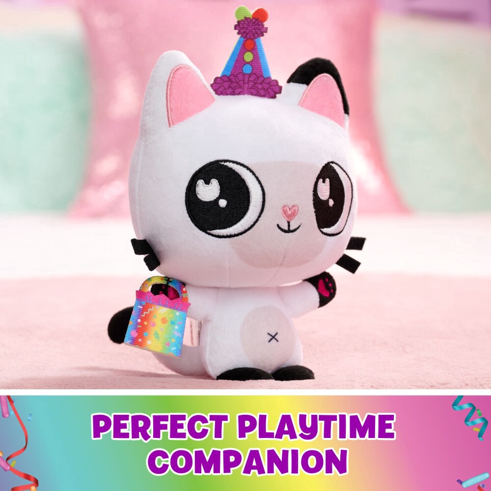 slide 4 of 6, Gabby's DollhouseCelebration Series Pandy Paws Purr-ific Party Plush, 1 ct