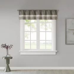 Madison Park Amherst Window Valance - Natural
