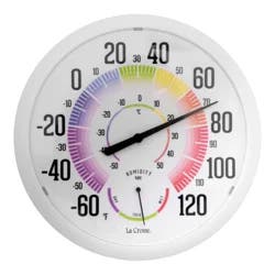 La Crosse 13.5" Dial Thermometer and Hygrometer