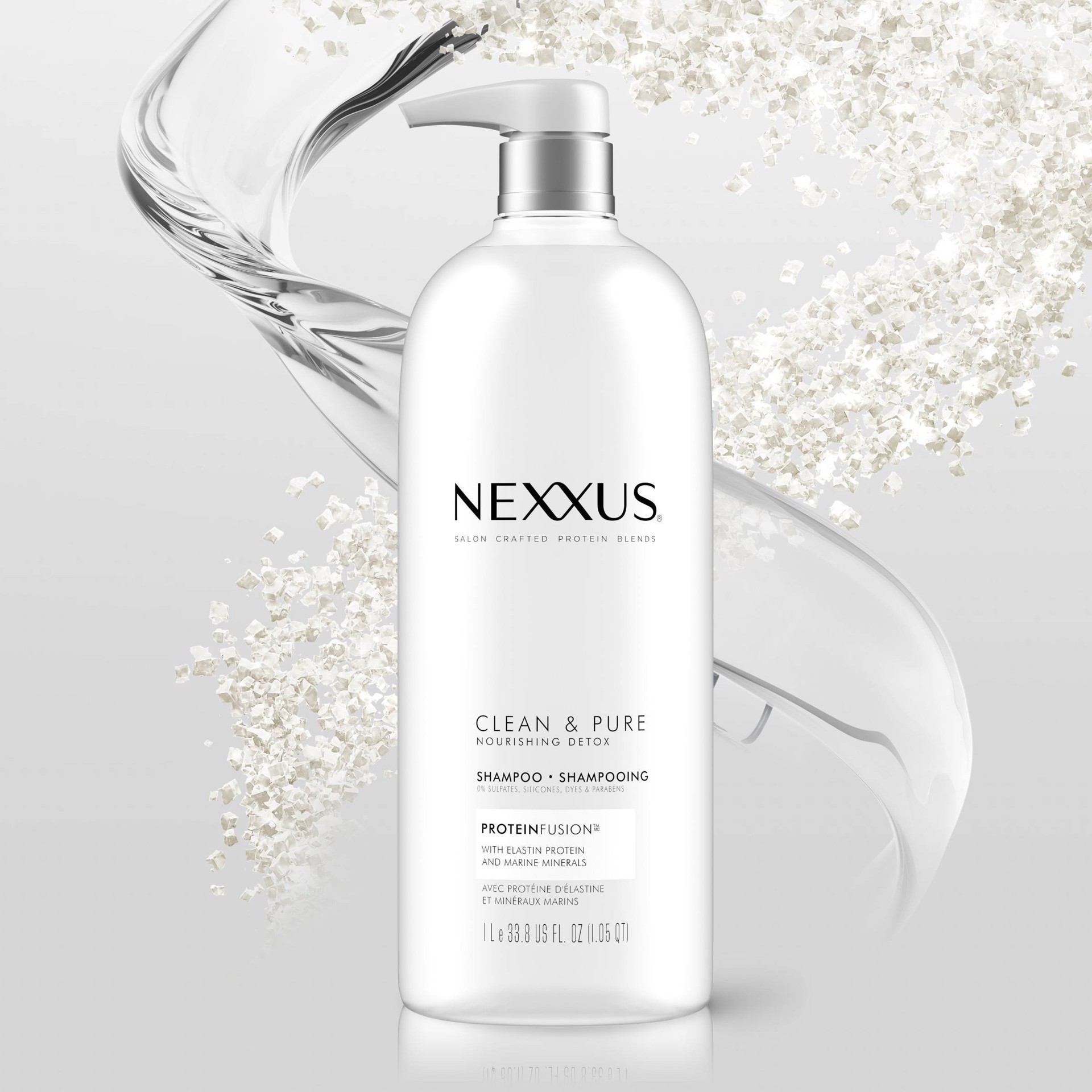 slide 2 of 7, Nexxus Clean and Pure Conditioner, With ProteinFusion,, 33.8 oz, 33.8 oz