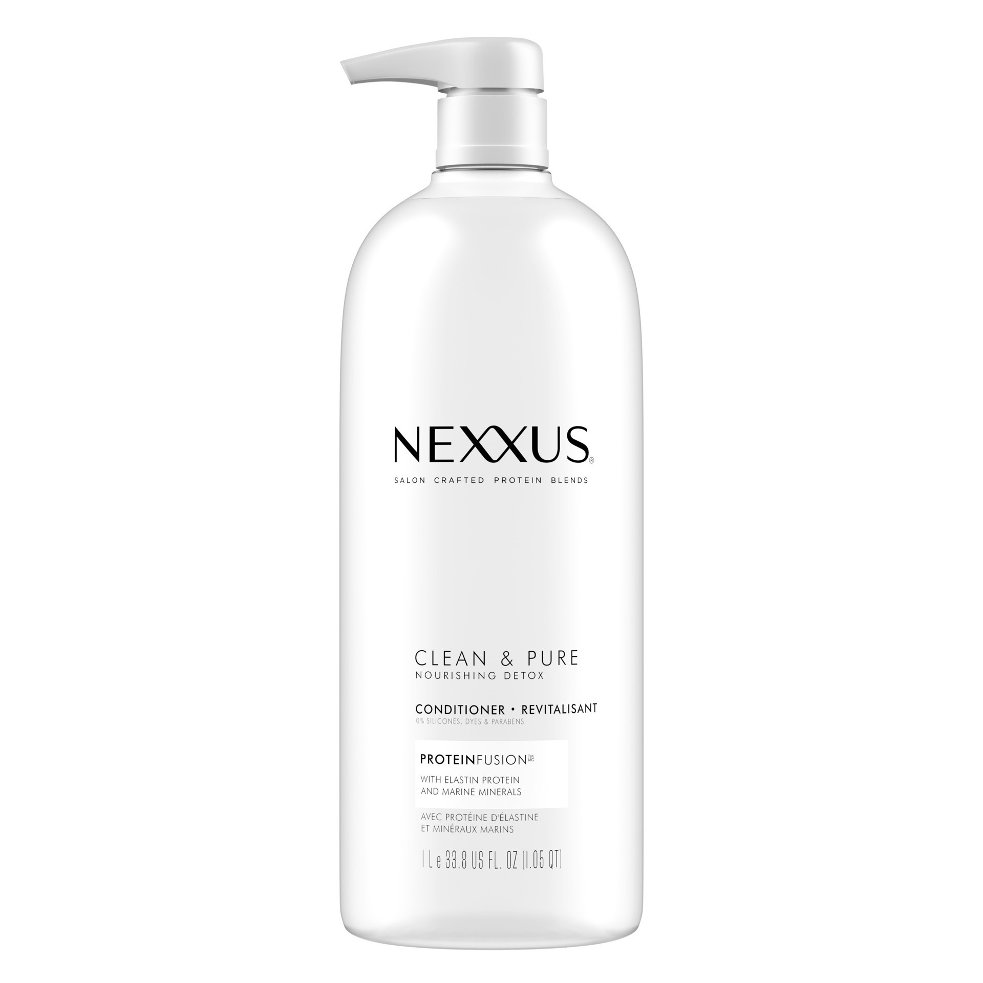 slide 1 of 7, Nexxus Clean and Pure Conditioner, With ProteinFusion,, 33.8 oz, 33.8 oz