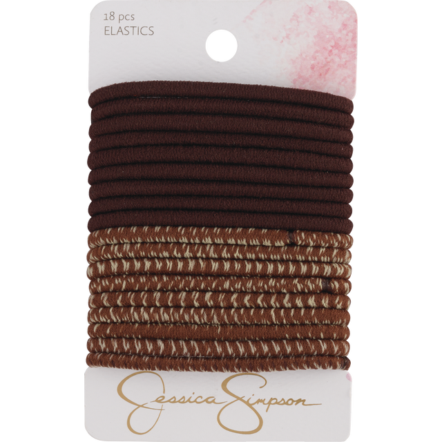 slide 1 of 1, JESSICA SIMPSON 18Pk 4Mm Nd Elastics Js, 1 ct