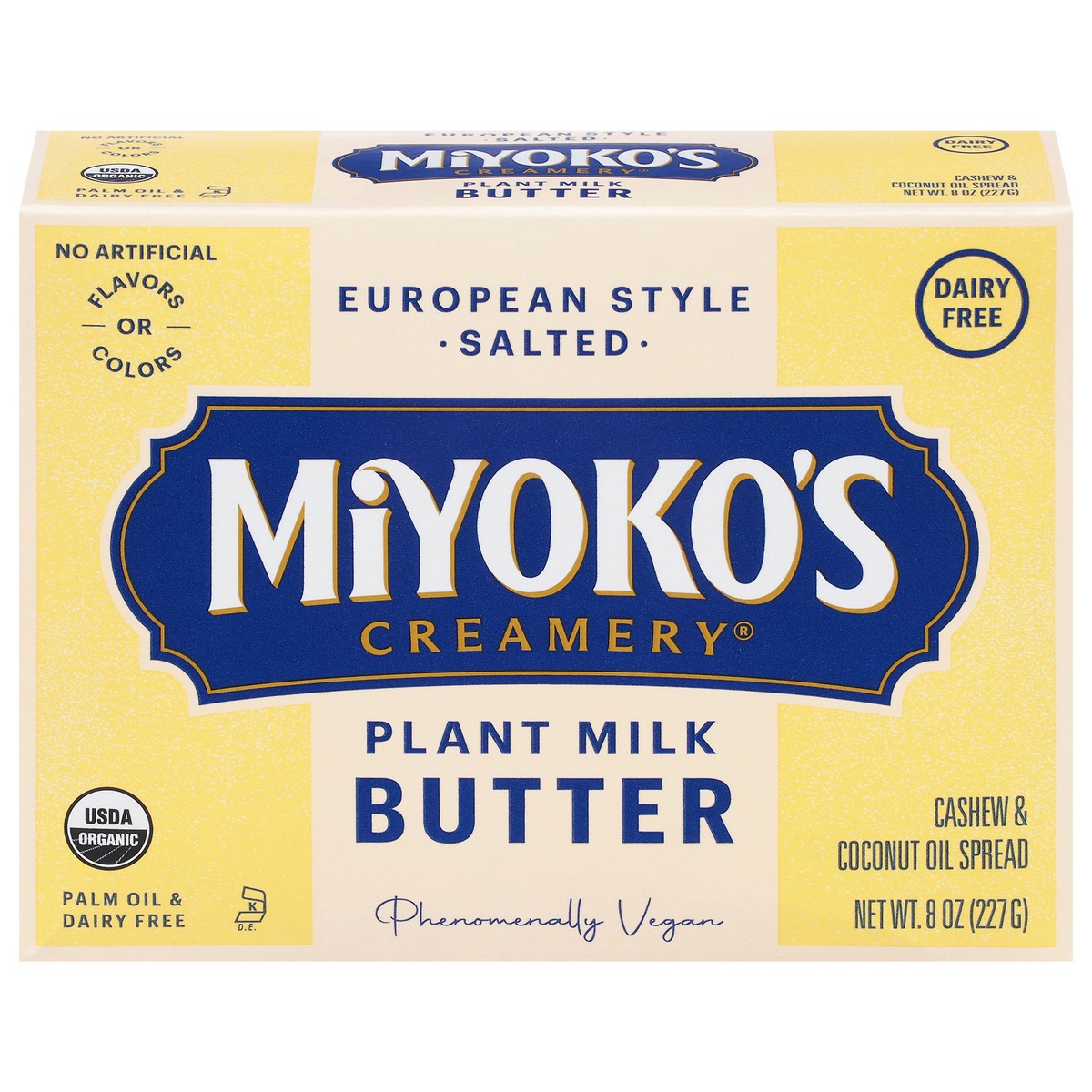 slide 1 of 99, Miyoko's Creamery Miyoko’s Creamery Salted European Style Plant Milk Butter 8 oz, 8 oz