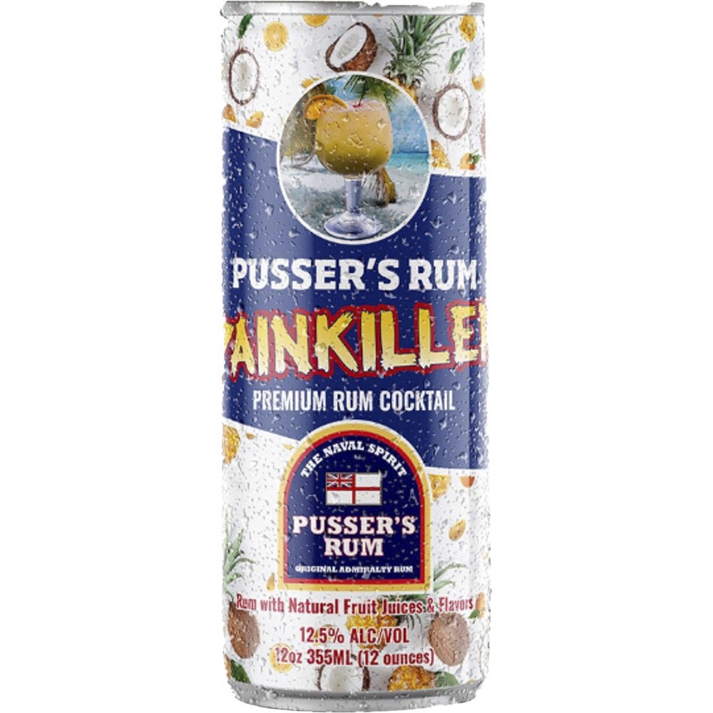 slide 1 of 1, Pusser's Rum Painkiller, 4 ct; 12 oz