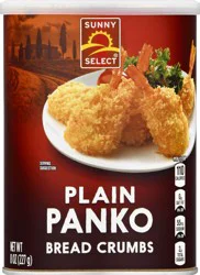 Sunny Select Panko Plain Bread Crumbs 8 oz