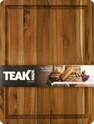Teakhaus The Marine Collection Rectangle Carving Board with Juice Canal - 1 ea
