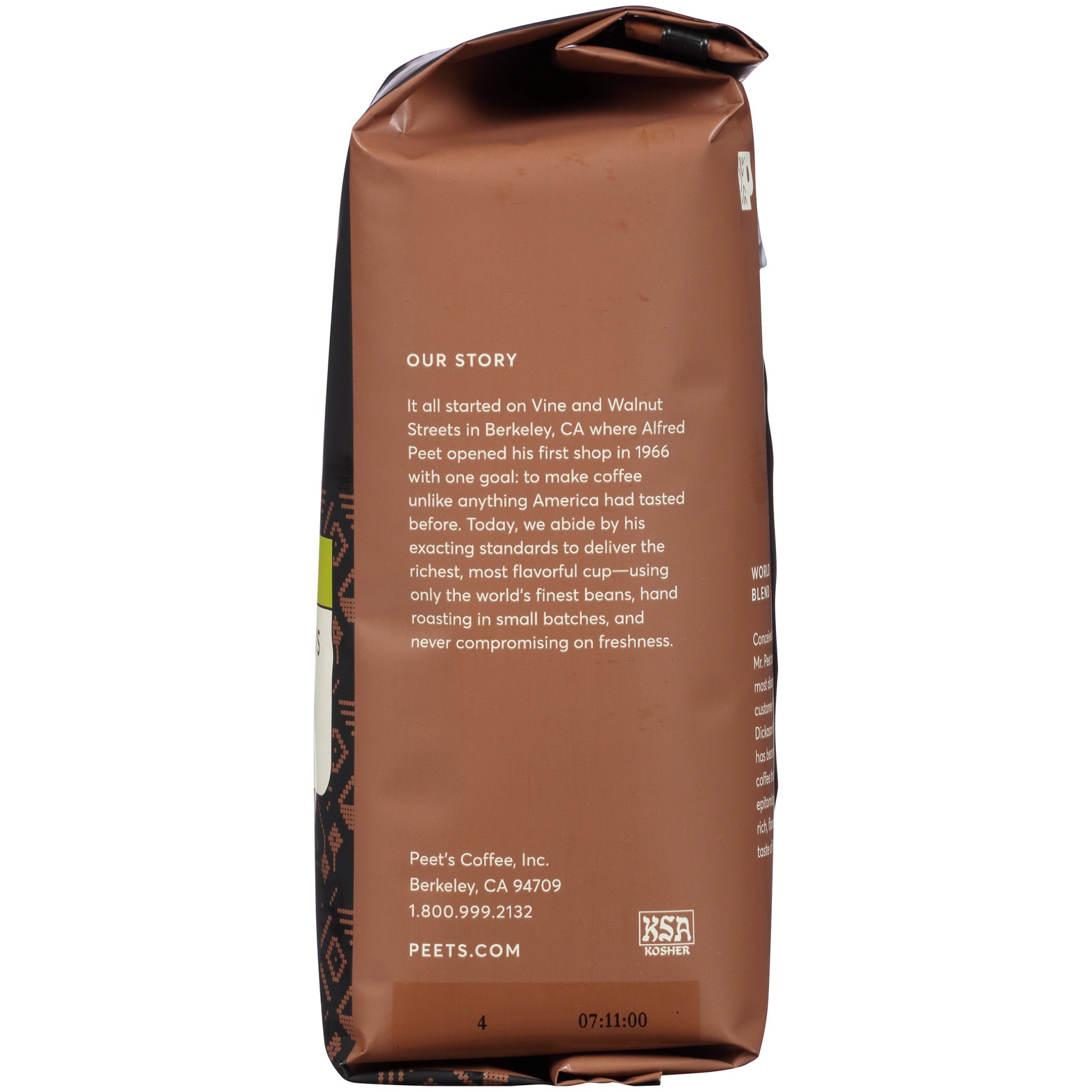 slide 3 of 6, Peet's Coffee Major Dickasons Blend Decaf Dark Roast Ground Coffee - 12 oz, 12 oz