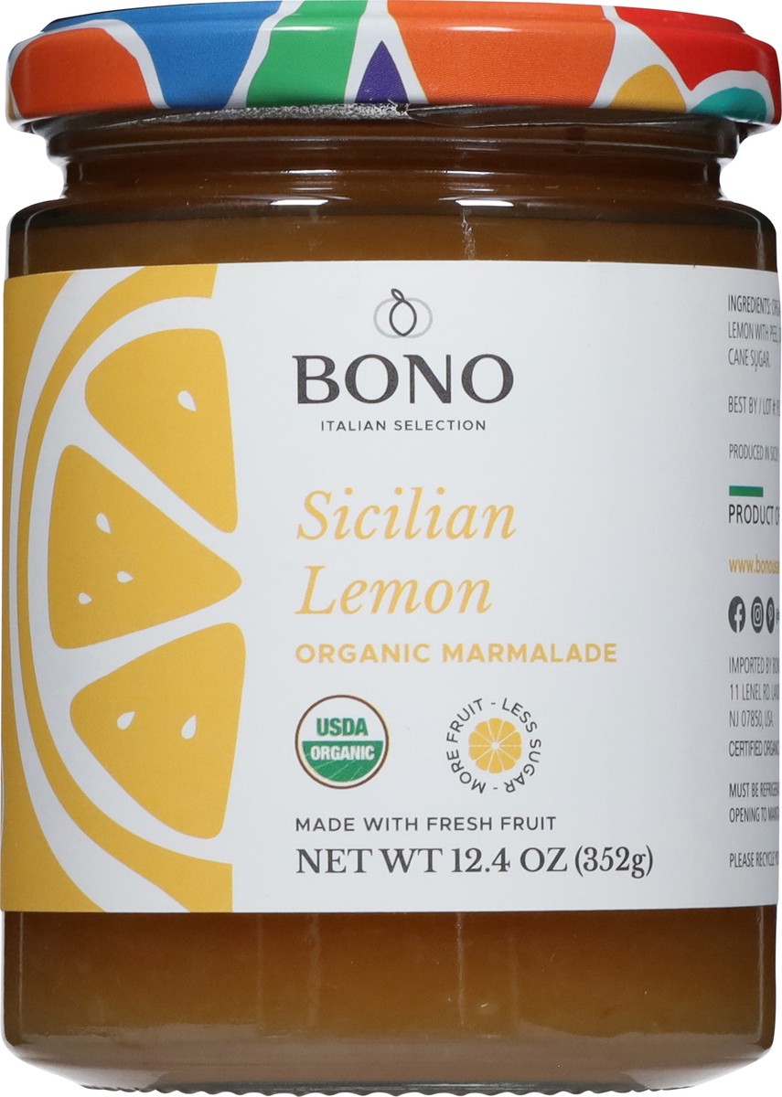 slide 2 of 13, Bono Organic Sicilian Lemon Marmalade 12.4 oz, 12.4 oz