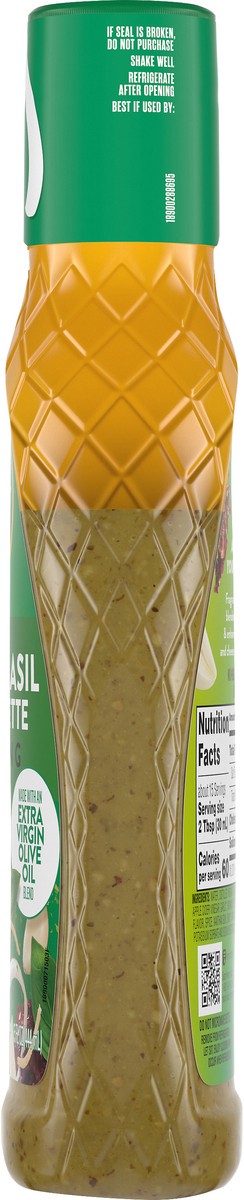 slide 10 of 12, Wish-Bone Extra Virgin Olive Oil Blend Garlic Basil Italian Salad Dressing, 15 fl. oz., 15 fl oz