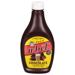 Fox's U-Bet Chocolate Flavored Syrup 22 oz